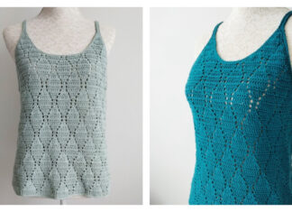 Summer Sea Top Free Crochet Pattern