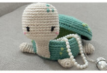 Turtle Jewelry Box Free Crochet Pattern