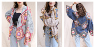 Bohemian Style Cardigan Crochet Pattern