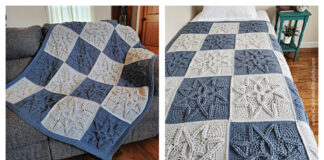 Cabled Blooms Blanket Free Crochet Pattern and Video Tutorial