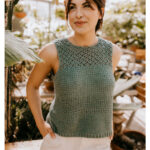 Chantilly Summer Top Free Crochet Pattern