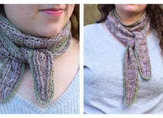 Clara Neck Scarf Free Crochet Pattern