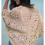 Granny Square Shrug Free Crochet Pattern and Video Tutorial