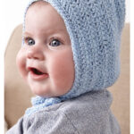 Herringbone Bonnet Free Crochet Pattern
