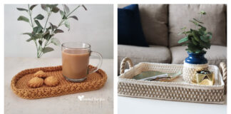 Modern Style Tray Free Crochet Patterns