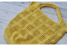 Sunny Day Market Bag Free Crochet Pattern and Video Tutorial