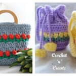 Tulip Stitch Bag Crochet Patterns