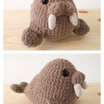 Walrus Amigurumi Crochet Pattern