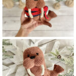 Yura the Walrus Amigurumi Free Crochet Pattern and Video Tutorial