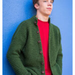 Fallon Men’s Cardigan Crochet Pattern