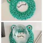 Frog Coaster Free Crochet Pattern