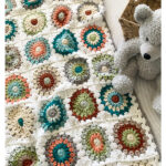 Island Time Baby Blanket Free Crochet Pattern