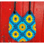 Marguerite Granny Bag Free Crochet Pattern