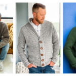 Men’s Cardigan Crochet Patterns