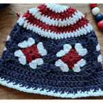 Patriotic Bucket Hat Free Crochet Pattern