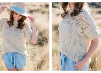 Positano Tee Free Crochet Pattern