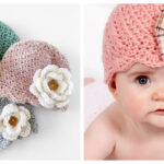 Easy Scalloped Beanie Free Crochet Pattern and Video Tutorial