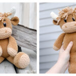 Highland Cow Amigurumi Free Crochet Pattern