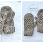 Tumbledown Mittens Free Crochet Pattern