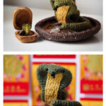 Bobble Head Snake Free Crochet Pattern