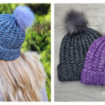 Crossed Rib Hat Free Crochet Pattern