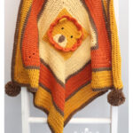 Lion Baby Blanket Free Crochet Pattern