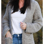 My Boyfriend Cardigan Free Crochet Pattern