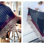 Pining for Winter Shawl Free Crochet Pattern