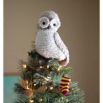 Rustic Owl Tree Topper Crochet Pattern