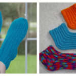 Super Easy Slipper Socks Free Crochet Pattern and Video Tutorial