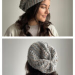 Birch Beanie Hat Free Crochet Pattern