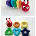 Caterpillar Stacking Toy Free Crochet Pattern