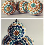 Christmas Baubles Free Crochet Pattern