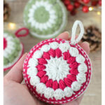 Festive Hanging Ornament Free Crochet Pattern