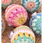 Granny Bubble Ornament Crochet Pattern