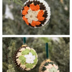 Granny Circle Bauble Free Crochet Pattern
