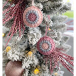Granny Circle Ornament Free Crochet Pattern
