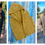 Hooded Layering Vest Free Crochet Pattern