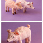 Penny the Pig Amigurumi Free Crochet Pattern and Video Tutorial