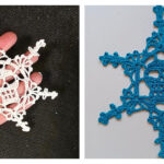 Skull Snowflake Free Crochet Pattern