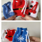 Stocking Filler Pouches Free Crochet Pattern