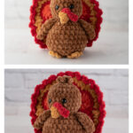 Toby the Turkey Amigurumi Free Crochet Pattern