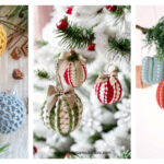 10+ Christmas Bauble Cover Free Crochet Patterns