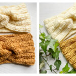 Amber Frost Headband Free Crochet Pattern and Video Tutorial