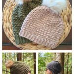 Arctic Beanie Hat Free Crochet Pattern