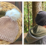 Arctic Beanie Hat Free Crochet Pattern