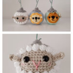 Christmas Animals Ornament Free Crochet Pattern
