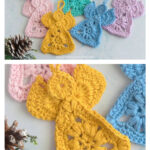 Easy Angel Ornament Free Crochet Pattern and Video Tutorial