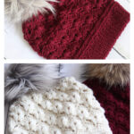 Sweetheart Beanie Free Crochet Pattern and Video Tutorial