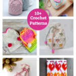 10+ Heart Drawstring Bag Crochet Patterns